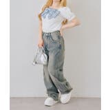 【セットアップ対応】リボンドッキングパフT | RMAF　NICE CLAUP / OLIVE des OLIVE | 詳細画像6 