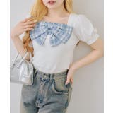 オフ | 【セットアップ対応】リボンドッキングパフT | RMAF　NICE CLAUP / OLIVE des OLIVE