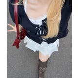 【5色展開】レースアップドッキングプルオーバー | RMAF　NICE CLAUP / OLIVE des OLIVE | 詳細画像40 