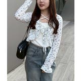 ラッフルフリフリカーディガン | RMAF　NICE CLAUP / OLIVE des OLIVE | 詳細画像3 