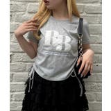 トップグレー | 【7色展開】アソートロゴドロストチビT | RMAF　NICE CLAUP / OLIVE des OLIVE