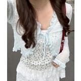 【セットアイテム】レースカーディガン×カップ付きレースキャミ | RMAF　NICE CLAUP / OLIVE des OLIVE | 詳細画像8 