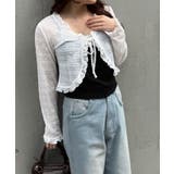 【セットアイテム】レースカーディガン×カップ付きレースキャミ | RMAF　NICE CLAUP / OLIVE des OLIVE | 詳細画像24 