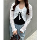 【セットアイテム】レースカーディガン×カップ付きレースキャミ | RMAF　NICE CLAUP / OLIVE des OLIVE | 詳細画像23 