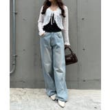 【セットアイテム】レースカーディガン×カップ付きレースキャミ | RMAF　NICE CLAUP / OLIVE des OLIVE | 詳細画像26 