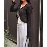 【セットアイテム】レースカーディガン×カップ付きレースキャミ | RMAF　NICE CLAUP / OLIVE des OLIVE | 詳細画像21 