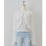 【セットアイテム】レースカーディガン×カップ付きレースキャミ | RMAF　NICE CLAUP / OLIVE des OLIVE | 詳細画像27 