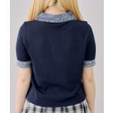 デニム切替レースアッププルオーバー | RMAF　NICE CLAUP / OLIVE des OLIVE | 詳細画像19 