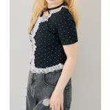 レースフリルテレコT | RMAF　NICE CLAUP / OLIVE des OLIVE | 詳細画像24 