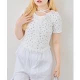 花柄 | レースフリルテレコT | RMAF　NICE CLAUP / OLIVE des OLIVE