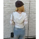 レースダブルジップパーカー | RMAF　NICE CLAUP / OLIVE des OLIVE | 詳細画像5 