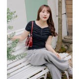 【7色展開】アソートギャザーT | RMAF　NICE CLAUP / OLIVE des OLIVE | 詳細画像14 
