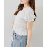 ドロストクシュクシュカットトップス | RMAF　NICE CLAUP / OLIVE des OLIVE | 詳細画像3 