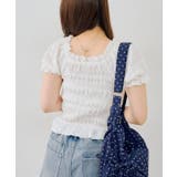ドロストクシュクシュカットトップス | RMAF　NICE CLAUP / OLIVE des OLIVE | 詳細画像4 