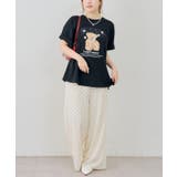 くまちゃんとお花ロゴT | RMAF　NICE CLAUP / OLIVE des OLIVE | 詳細画像24 