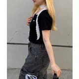 裾ドロストレースカーディガン | RMAF　NICE CLAUP / OLIVE des OLIVE | 詳細画像14 
