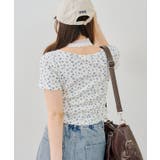 裾ドロストレースカーディガン | RMAF　NICE CLAUP / OLIVE des OLIVE | 詳細画像4 