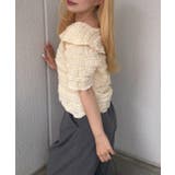 段々レースビッグ衿カーディガン | RMAF NICE CLAUP / OLIVE des OLIVE | 詳細画像3
