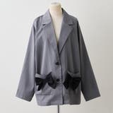 トップグレー | 【セットアップ対応】マルチウェイ リボンテーラージャケット | RMAF NICE CLAUP / OLIVE des OLIVE