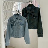 【セットアップ対応】ボウタイリボンGジャン | RMAF　NICE CLAUP / OLIVE des OLIVE | 詳細画像2 