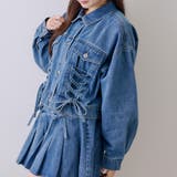 ブルー系 | 【セットアップ対応】レースアップGジャン | RMAF　NICE CLAUP / OLIVE des OLIVE