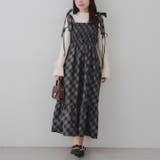 肩リボンシャーリングワンピース | RMAF　NICE CLAUP / OLIVE des OLIVE | 詳細画像14 