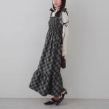 肩リボンシャーリングワンピース | RMAF　NICE CLAUP / OLIVE des OLIVE | 詳細画像16 