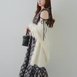 肩リボンシャーリングワンピース | RMAF　NICE CLAUP / OLIVE des OLIVE | 詳細画像5 