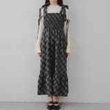 肩リボンシャーリングワンピース | RMAF　NICE CLAUP / OLIVE des OLIVE | 詳細画像18 