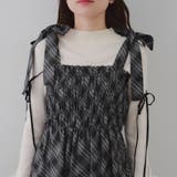 肩リボンシャーリングワンピース | RMAF　NICE CLAUP / OLIVE des OLIVE | 詳細画像22 