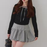 柄3 | 【セットアイテム】マルチウェイトップス+バルーンミニスカート | RMAF　NICE CLAUP / OLIVE des OLIVE