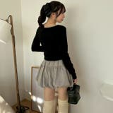 【セットアイテム】マルチウェイトップス+バルーンミニスカート | RMAF　NICE CLAUP / OLIVE des OLIVE | 詳細画像4 