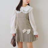 チェック | 【セットアップ対応】プリーツキャミワンピース | RMAF　NICE CLAUP / OLIVE des OLIVE