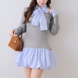 リボン&バルーンドッキングワンピース | NICE CLAUP / OLIVE des OLIVE　OUTLET | 詳細画像10 