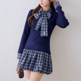 リボン&バルーンドッキングワンピース | NICE CLAUP / OLIVE des OLIVE　OUTLET | 詳細画像28 