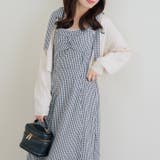 【5色展開】肩リボンキャミワンピース | RMAF　NICE CLAUP / OLIVE des OLIVE | 詳細画像1 