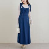 【5色展開】肩リボンキャミワンピース | RMAF　NICE CLAUP / OLIVE des OLIVE | 詳細画像19 