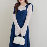 デニム | 【5色展開】肩リボンキャミワンピース | RMAF　NICE CLAUP / OLIVE des OLIVE