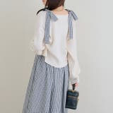 【5色展開】肩リボンキャミワンピース | RMAF　NICE CLAUP / OLIVE des OLIVE | 詳細画像4 