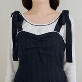 【5色展開】肩リボンキャミワンピース | RMAF　NICE CLAUP / OLIVE des OLIVE | 詳細画像41 