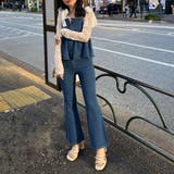 【S/Mサイズ展開】オーガンリボンペプラムサロペット | RMAF　NICE CLAUP / OLIVE des OLIVE | 詳細画像10 