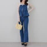 【S/Mサイズ展開】オーガンリボンペプラムサロペット | RMAF　NICE CLAUP / OLIVE des OLIVE | 詳細画像22 