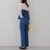 【S/Mサイズ展開】オーガンリボンペプラムサロペット | RMAF　NICE CLAUP / OLIVE des OLIVE | 詳細画像25 