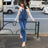 【S/Mサイズ展開】オーガンリボンペプラムサロペット | RMAF　NICE CLAUP / OLIVE des OLIVE | 詳細画像3 