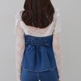 【S/Mサイズ展開】オーガンリボンペプラムサロペット | RMAF　NICE CLAUP / OLIVE des OLIVE | 詳細画像28 