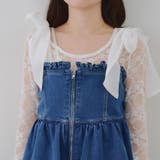 【S/Mサイズ展開】オーガンリボンペプラムサロペット | RMAF　NICE CLAUP / OLIVE des OLIVE | 詳細画像33 