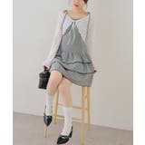 チェック | 【セットアイテム】レースボレロ×キャミチュニック | RMAF　NICE CLAUP / OLIVE des OLIVE