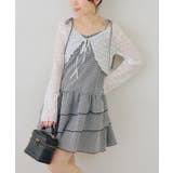 【セットアイテム】レースボレロ×キャミチュニック | RMAF　NICE CLAUP / OLIVE des OLIVE | 詳細画像4 