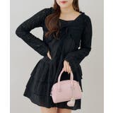 ブラック | 【セットアイテム】レースボレロ×キャミチュニック | RMAF　NICE CLAUP / OLIVE des OLIVE