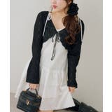 オフ | 【セットアイテム】レースボレロ×キャミチュニック | RMAF　NICE CLAUP / OLIVE des OLIVE